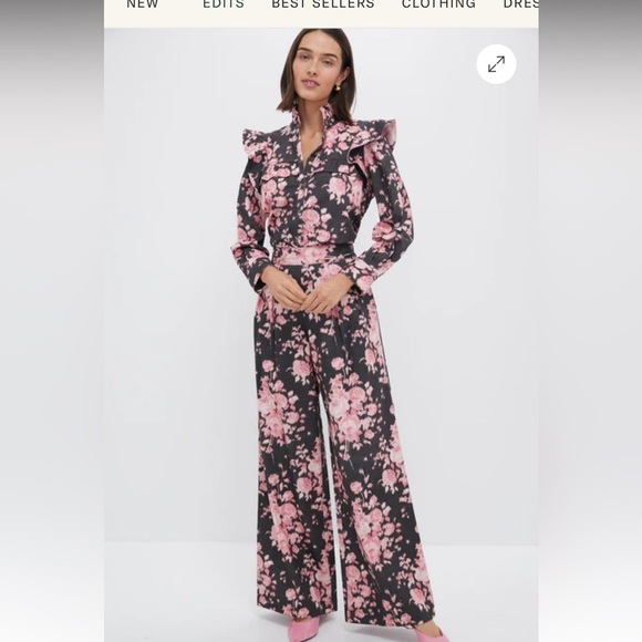 Tuckernuck Beaux Valette Pleated Denim Nate Pants Size XXL - Picture 5 of 13